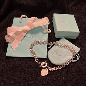 Return to Tiffany Heart Tag Toggle Necklace